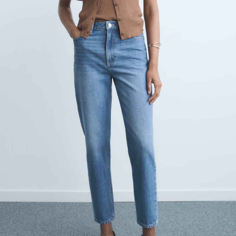 Mango High Rise Jeans